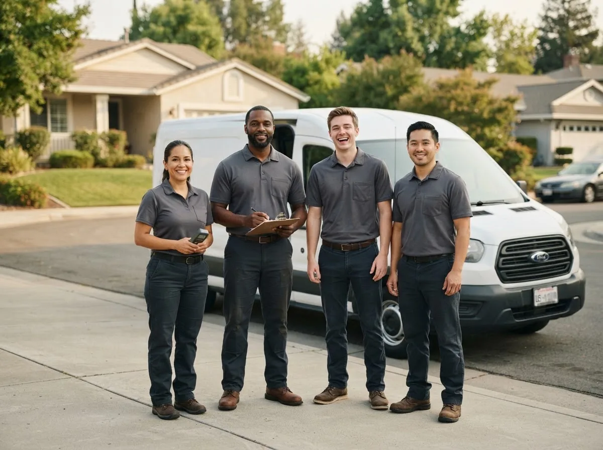 Licensed water damage restoration technician near Woodland, CA